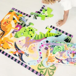 Dinosaur Dawn Floor Puzzle - 24 Pieces><noscript><img width=