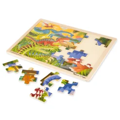 Dinosaur Wooden Jigsaw Puzzle - 24 Pieces><noscript><img width=