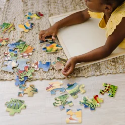 Dinosaur Wooden Jigsaw Puzzle - 24 Pieces><noscript><img width=