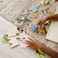 Dinosaur Wooden Jigsaw Puzzle - 24 Pieces><noscript><img width=