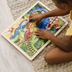 Dinosaur Wooden Jigsaw Puzzle - 24 Pieces><noscript><img width=