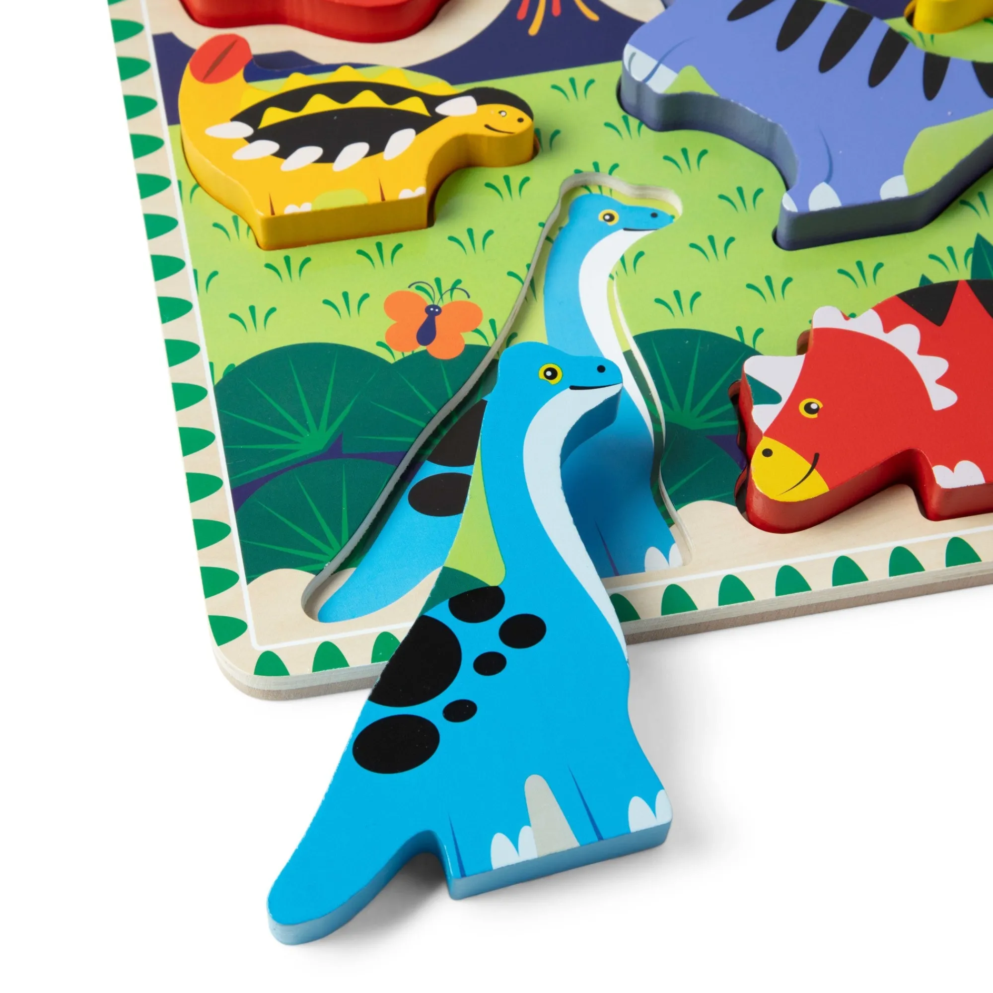 Dinosaurs Chunky Puzzle - 7 Pieces>Melissa & Doug Hot