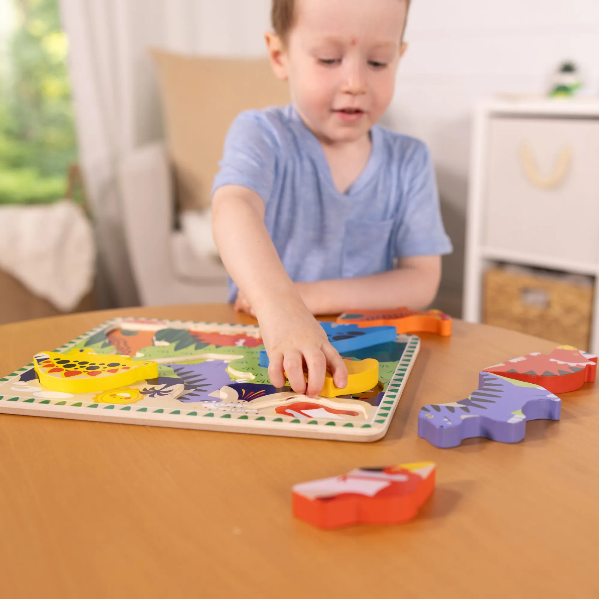 Dinosaurs Chunky Puzzle - 7 Pieces>Melissa & Doug Hot