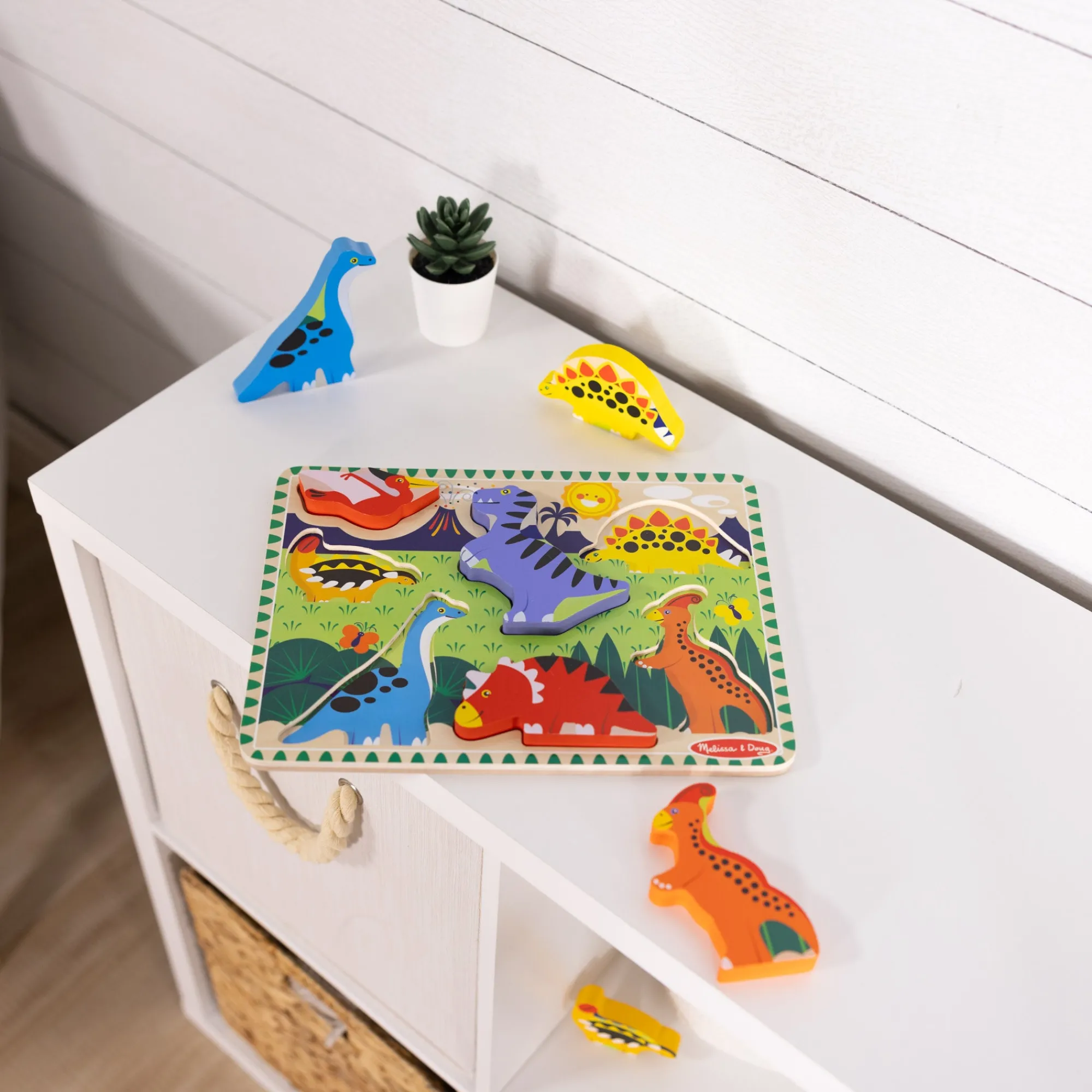 Dinosaurs Chunky Puzzle - 7 Pieces>Melissa & Doug Hot