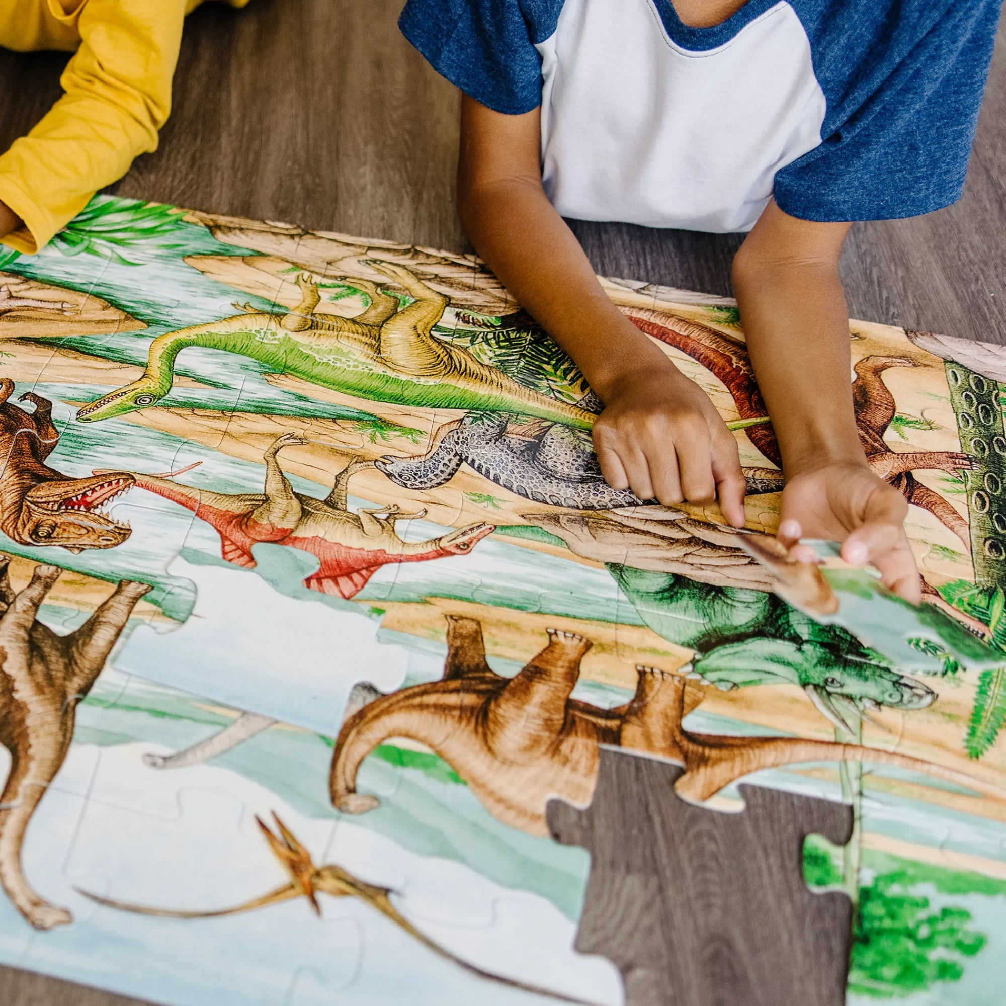 Dinosaurs Floor Puzzle - 48 Pieces>Melissa & Doug Discount