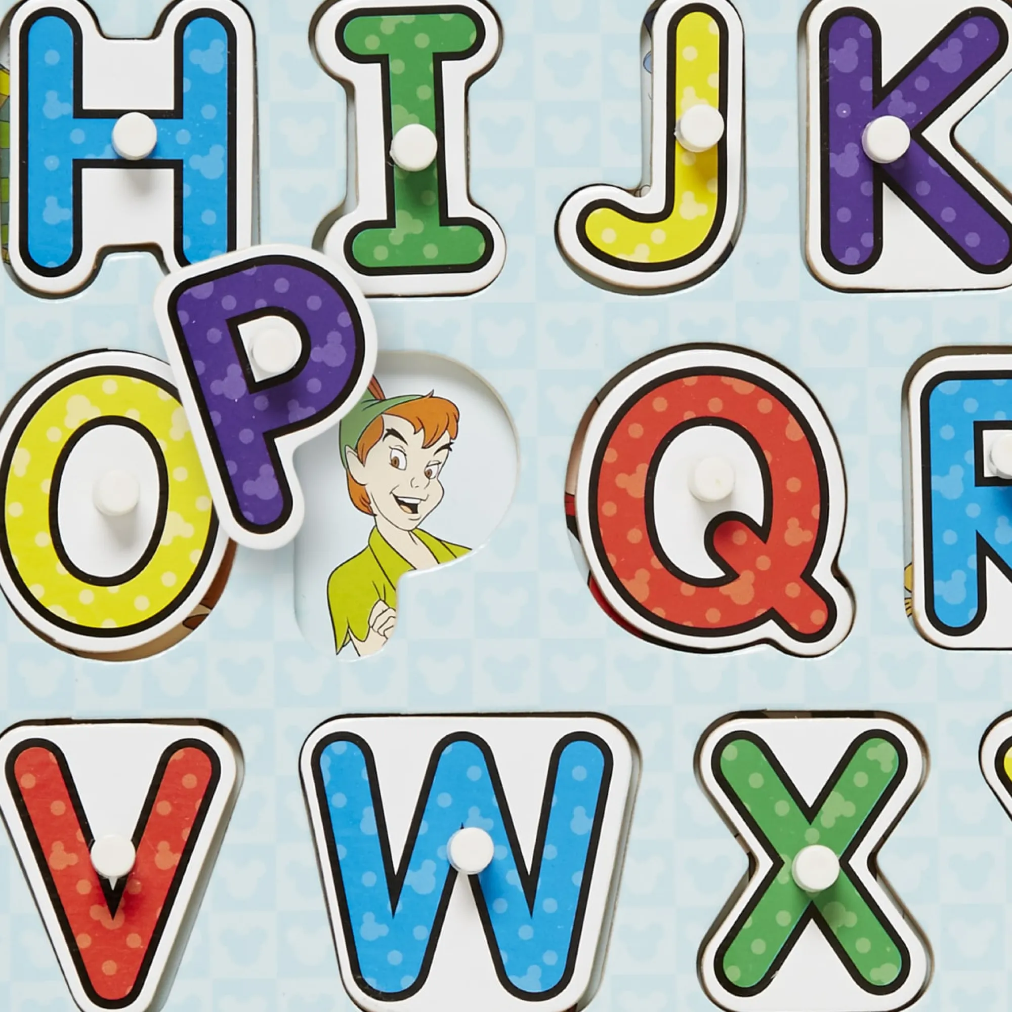 Disney Classics Wooden Alphabet Peg Puzzle>Melissa & Doug Sale