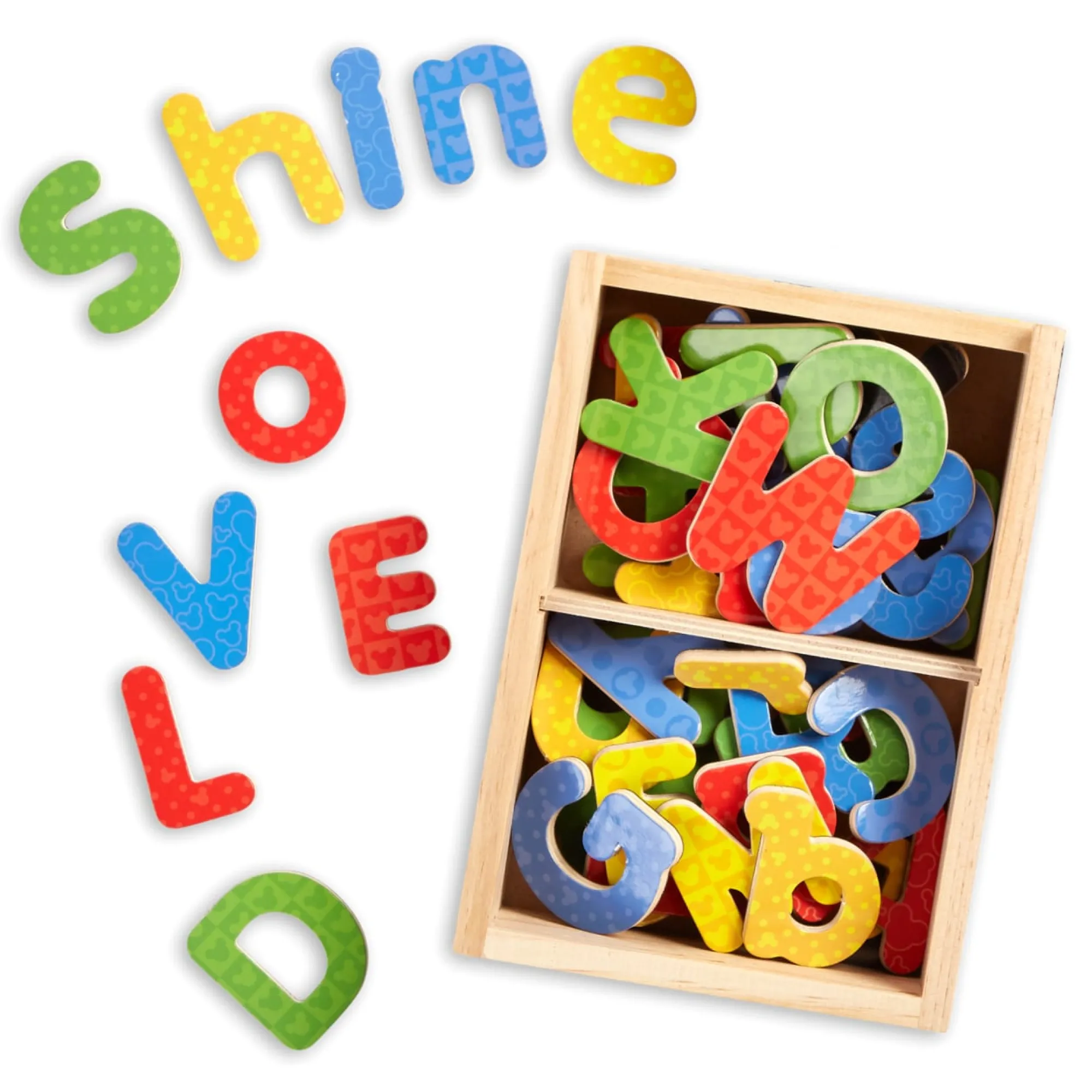 Disney Mickey & Friends Wooden Alphabet Magnets>Melissa & Doug Sale
