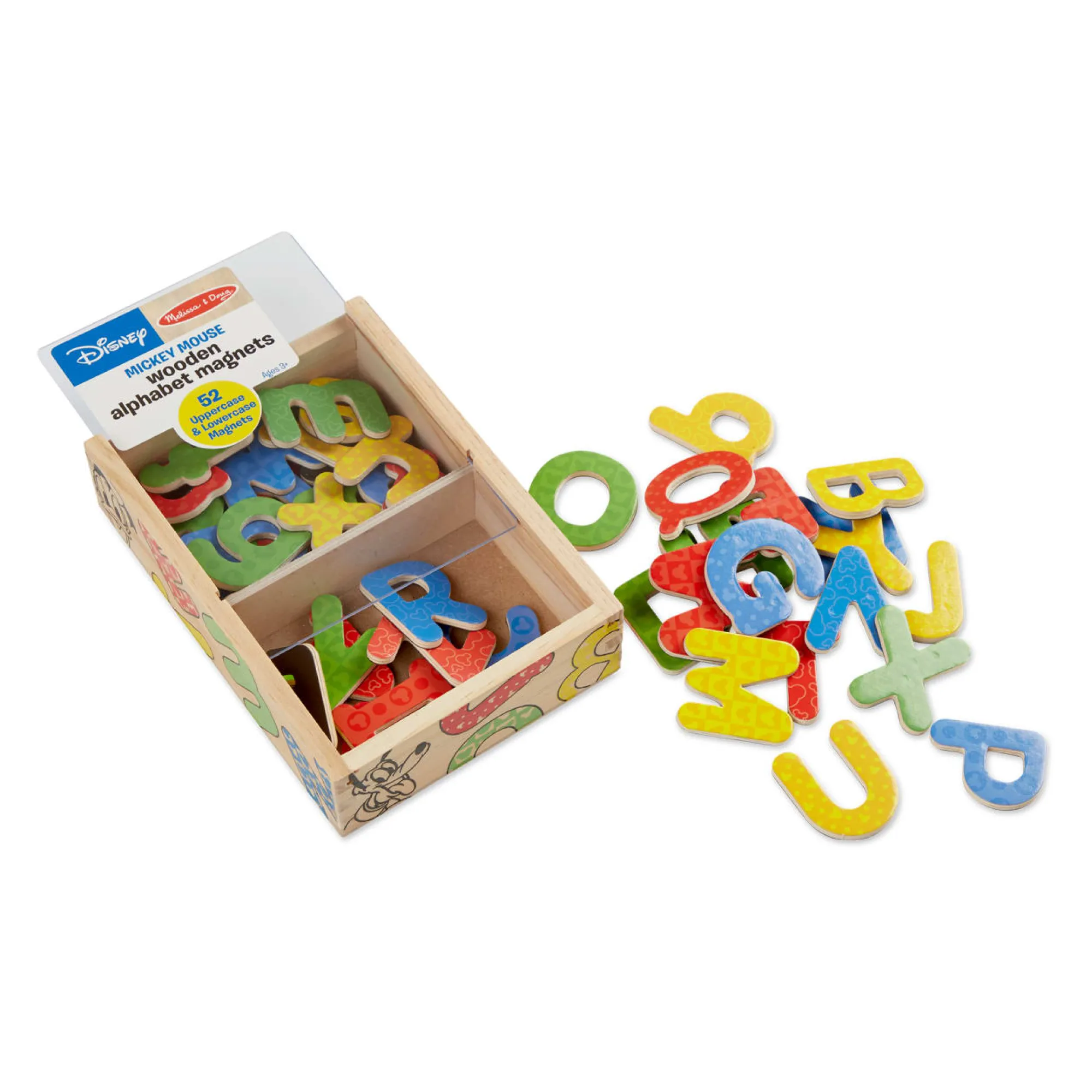 Disney Mickey & Friends Wooden Alphabet Magnets>Melissa & Doug Sale