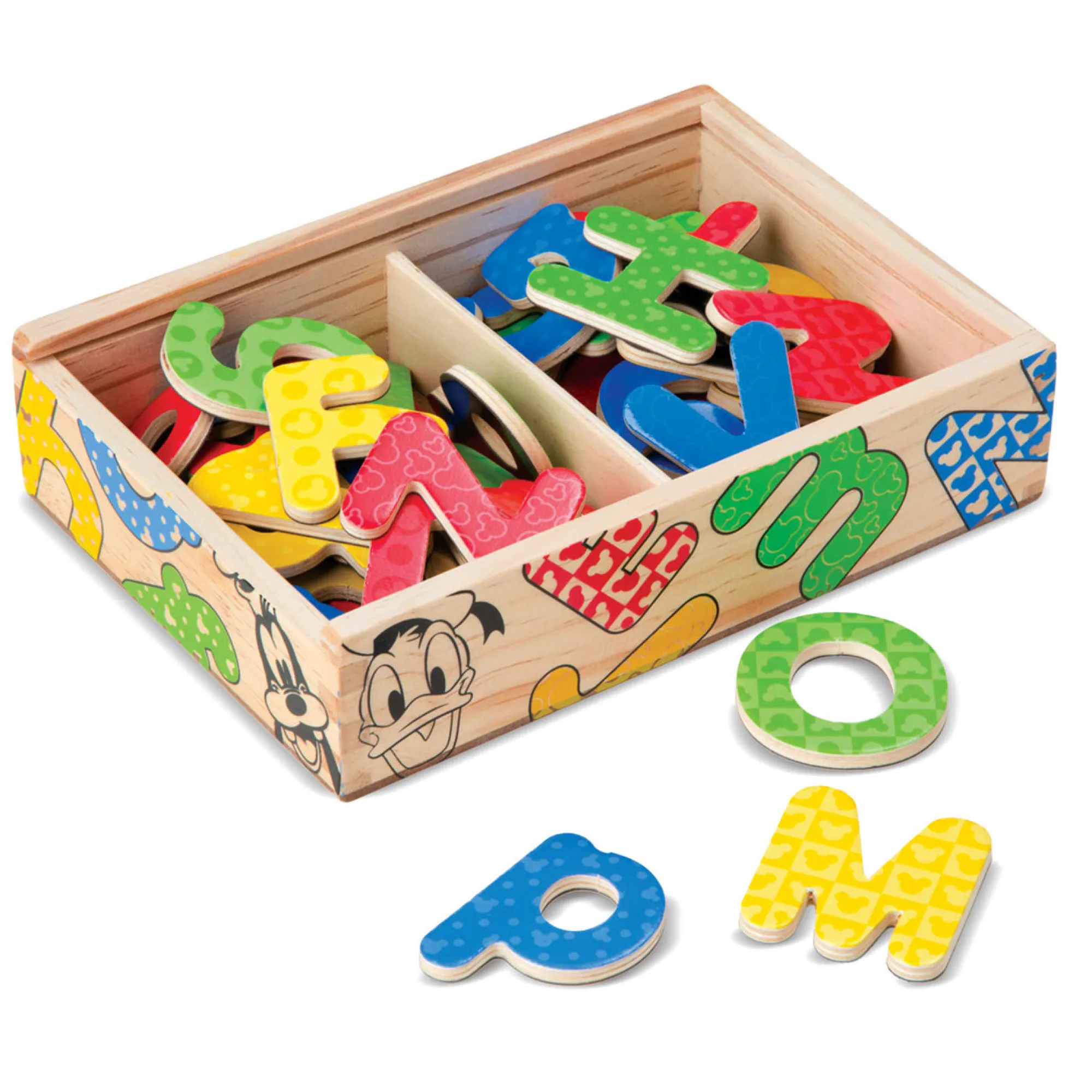 Disney Mickey & Friends Wooden Alphabet Magnets>Melissa & Doug Sale