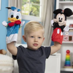Disney Mickey Mouse & Friends Soft & Cuddly Hand Puppets><noscript><img width=