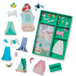 Disney Princess Ariel Wooden Magnetic Dress-Up><noscript><img width=