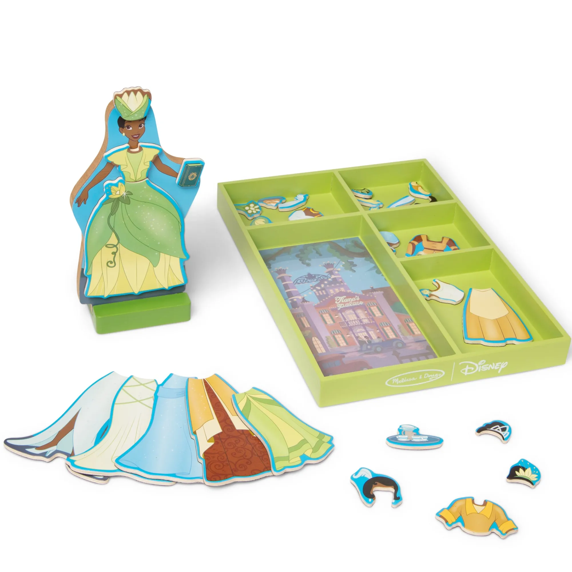 Disney Princess Tiana Wooden Magnetic Dress-Up Play Set>Melissa & Doug Discount