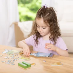 Disney Princess Tiana Wooden Magnetic Dress-Up Play Set><noscript><img width=
