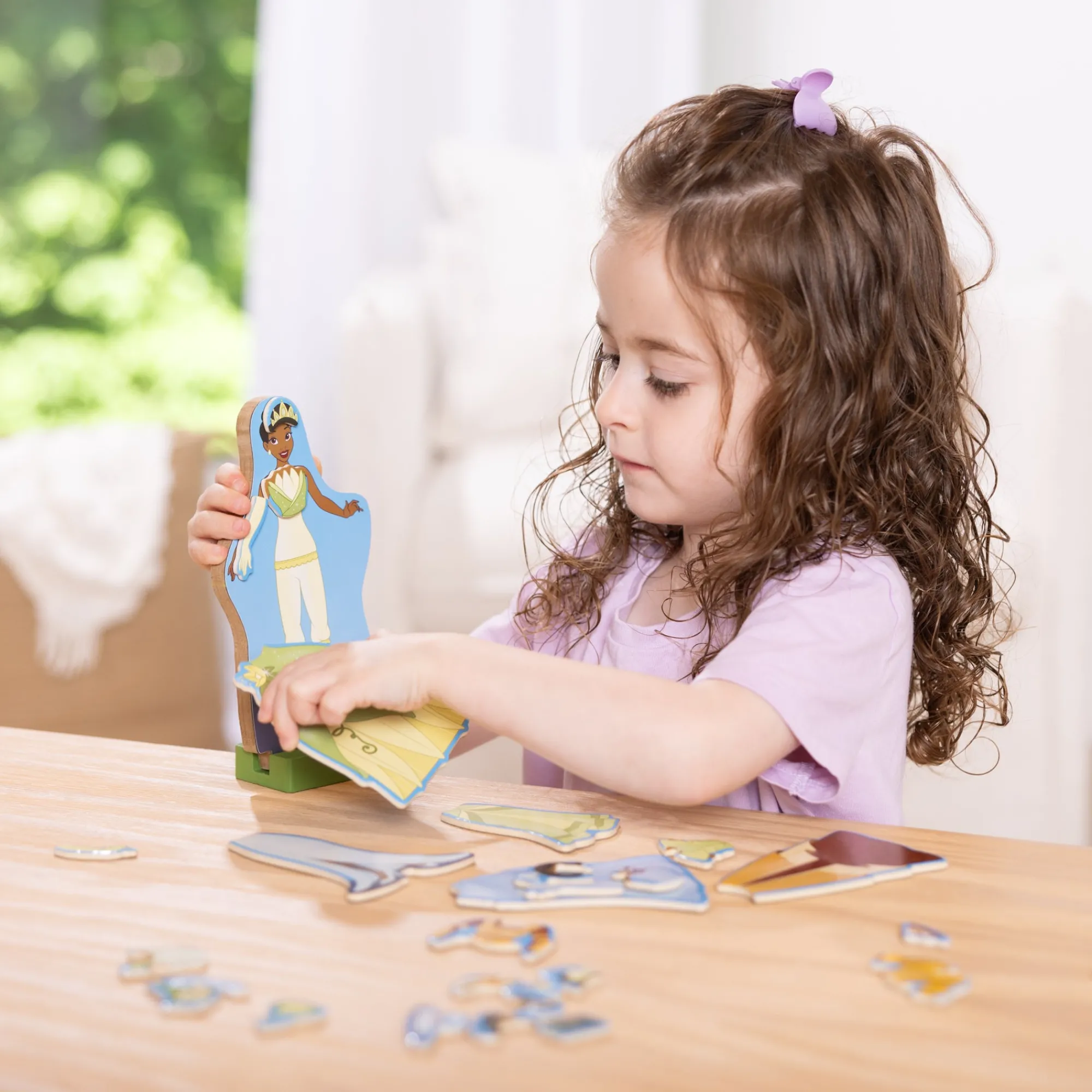Disney Princess Tiana Wooden Magnetic Dress-Up Play Set>Melissa & Doug Discount