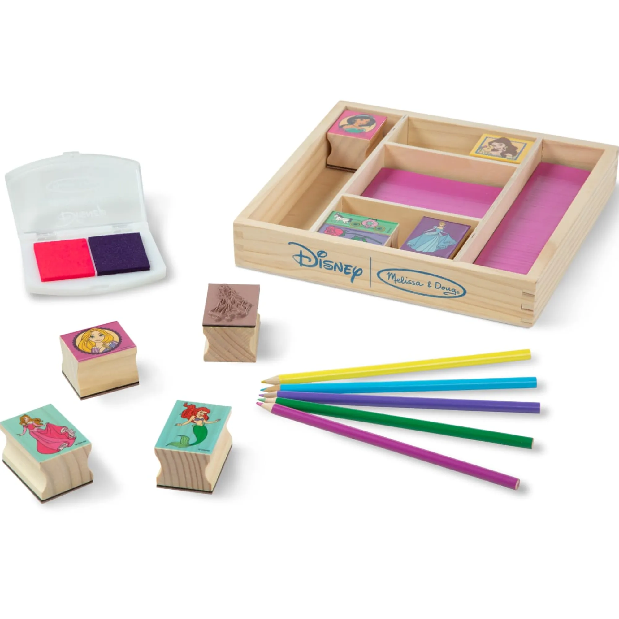 Disney Princess Wooden Stamp Set>Melissa & Doug Best