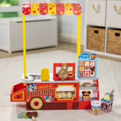 Disney Snacks & Popcorn Wooden Food Counter><noscript><img width=