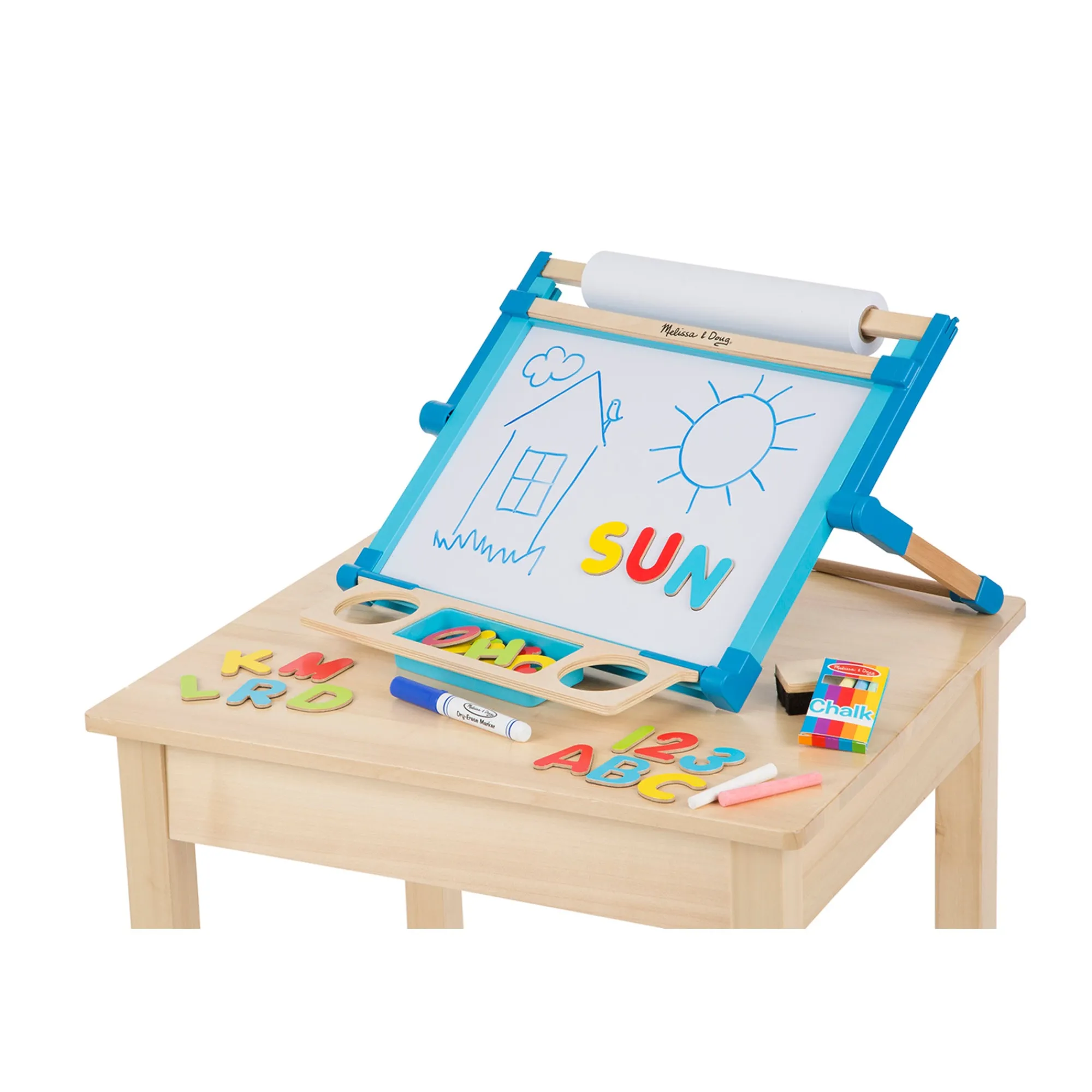 Double-Sided Magnetic Tabletop Easel>Melissa & Doug Best