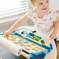 Double-Sided Magnetic Tabletop Easel><noscript><img width=