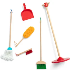 Dust! Sweep! Mop! Cleaning Play Set><noscript><img width=