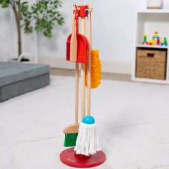 Dust! Sweep! Mop! Cleaning Play Set><noscript><img width=