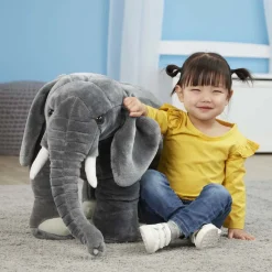 Elephant Giant Stuffed Animal>Melissa & Doug Clearance