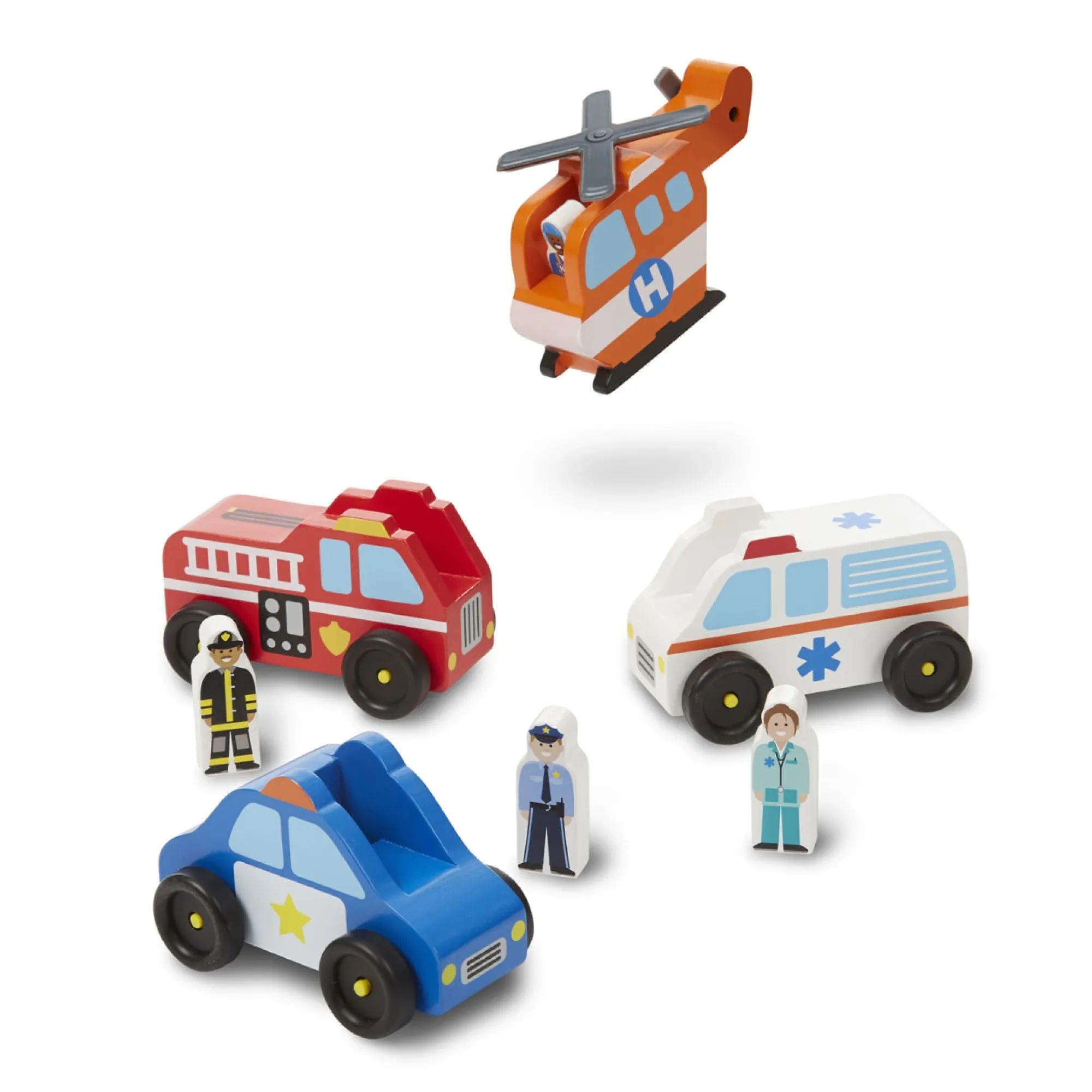 Emergency Vehicle Set>Melissa & Doug New