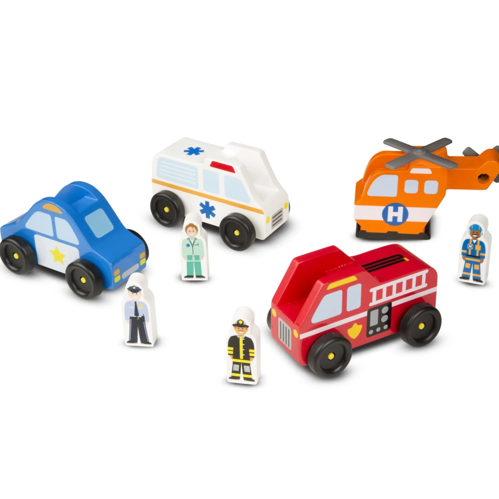 Emergency Vehicle Set>Melissa & Doug New