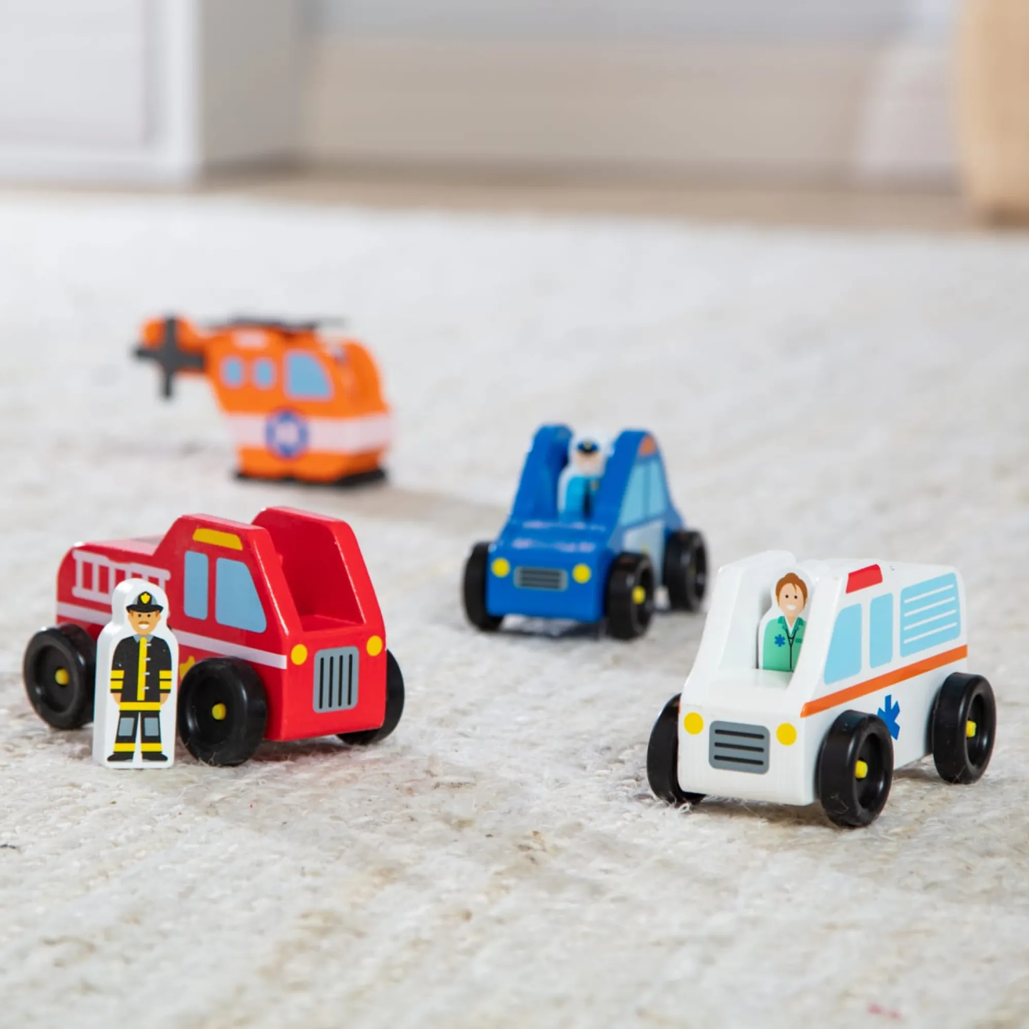 Emergency Vehicle Set>Melissa & Doug New