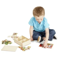 Farm Animals Jigsaw Puzzles in a Box><noscript><img width=