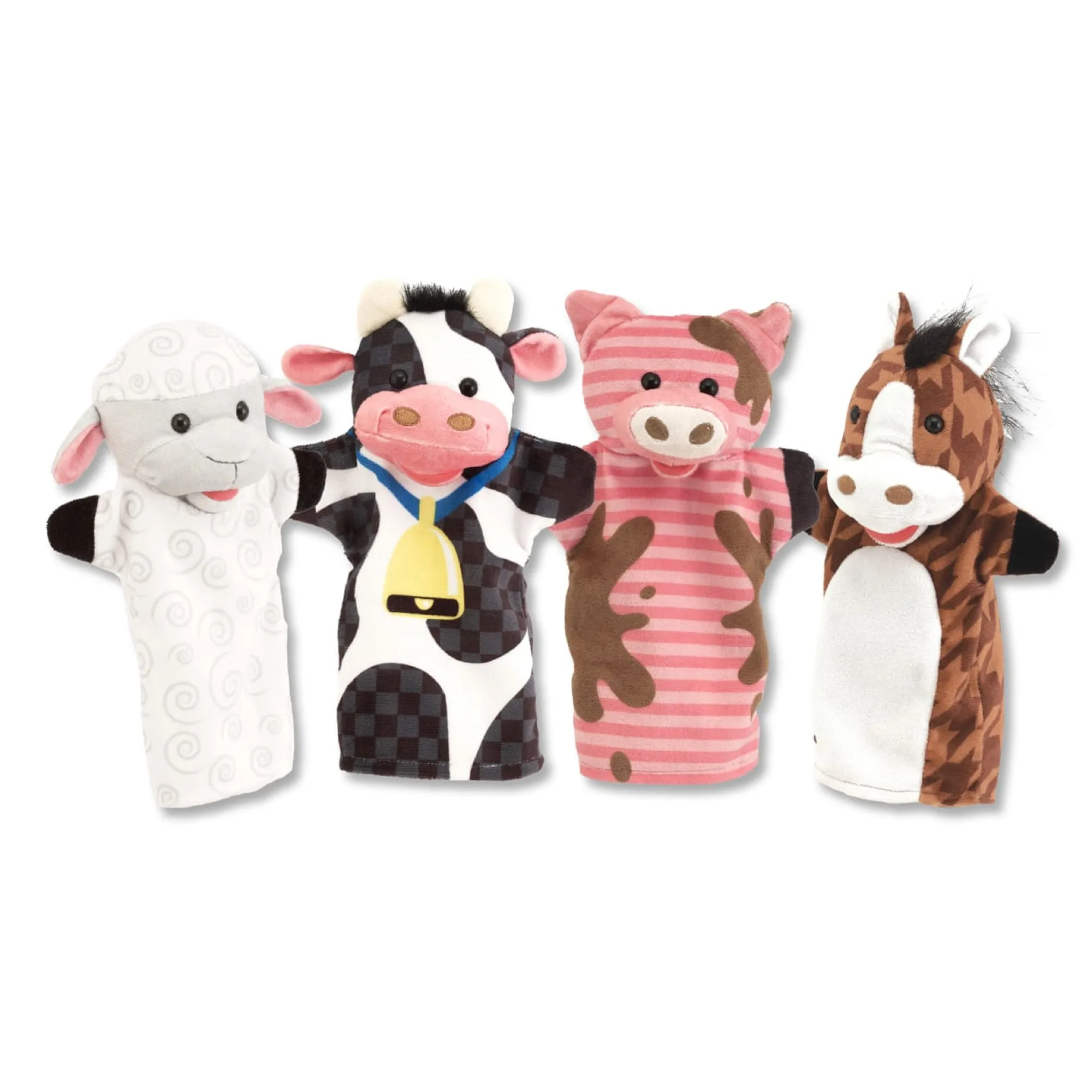Farm Friends Hand Puppets>Melissa & Doug Outlet