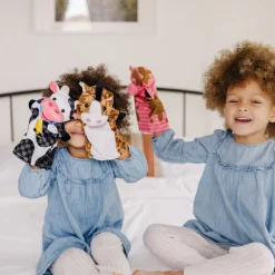 Farm Friends Hand Puppets>Melissa & Doug Outlet