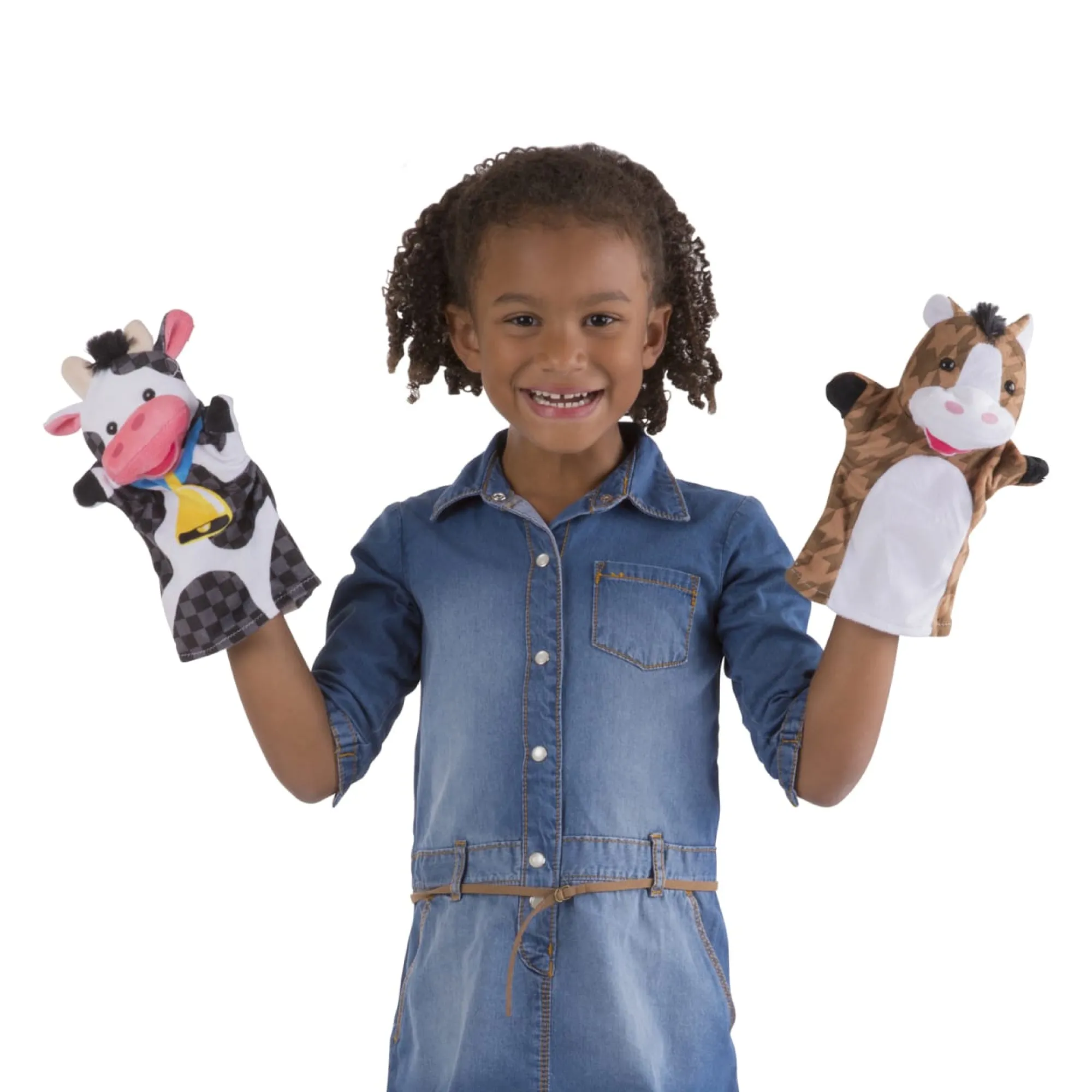 Farm Friends Hand Puppets>Melissa & Doug Outlet