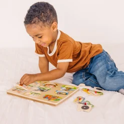 Farm Sound Puzzle - 8 Pieces>Melissa & Doug Best