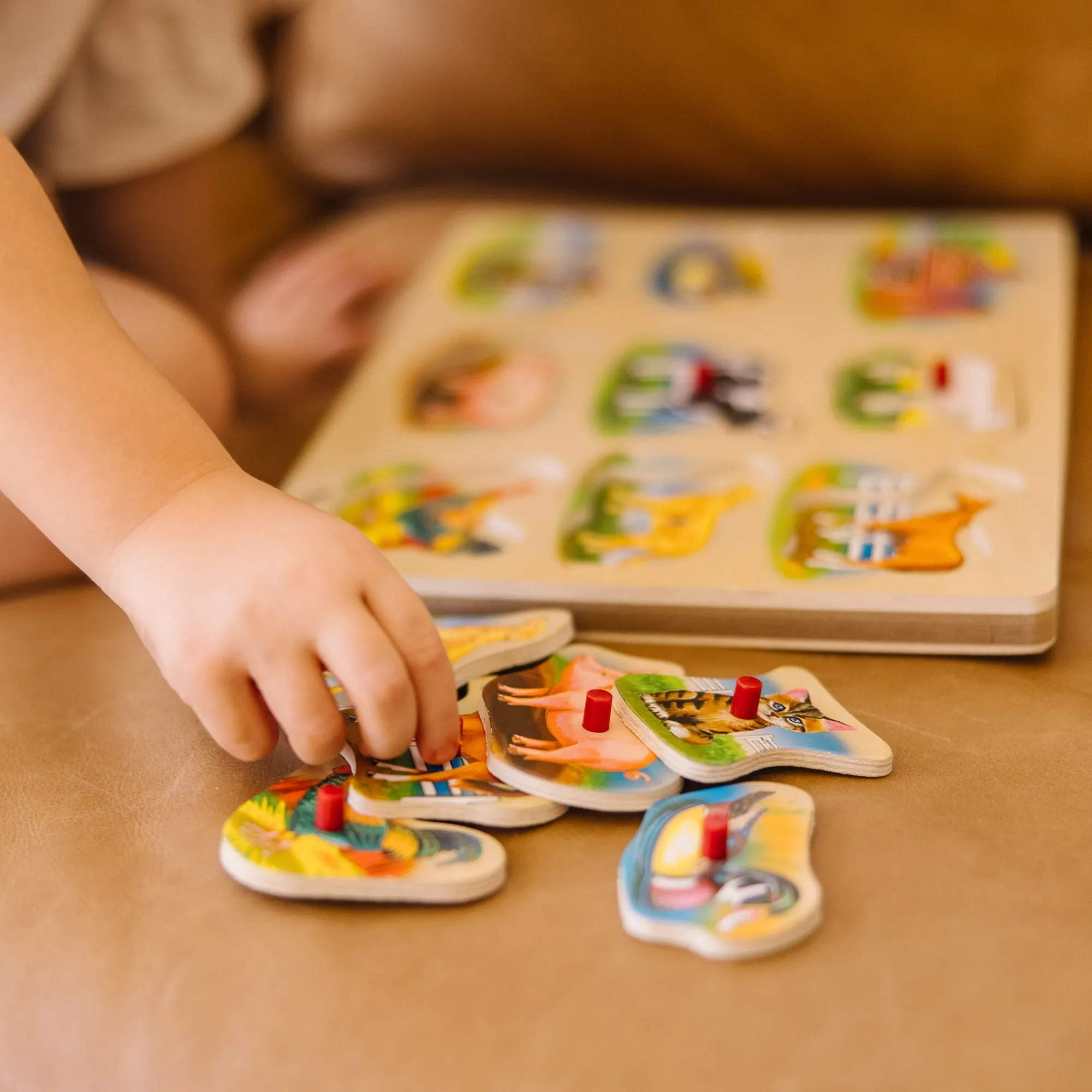Farm Sound Puzzle - 8 Pieces>Melissa & Doug Best