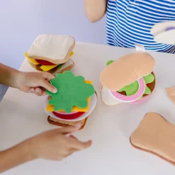 Felt Food Sandwich Play Set><noscript><img width=