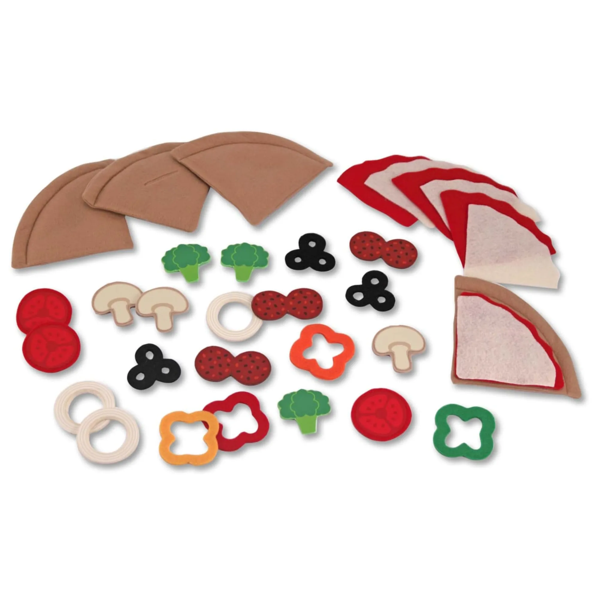 Felt Play Food - Pizza Set>Melissa & Doug