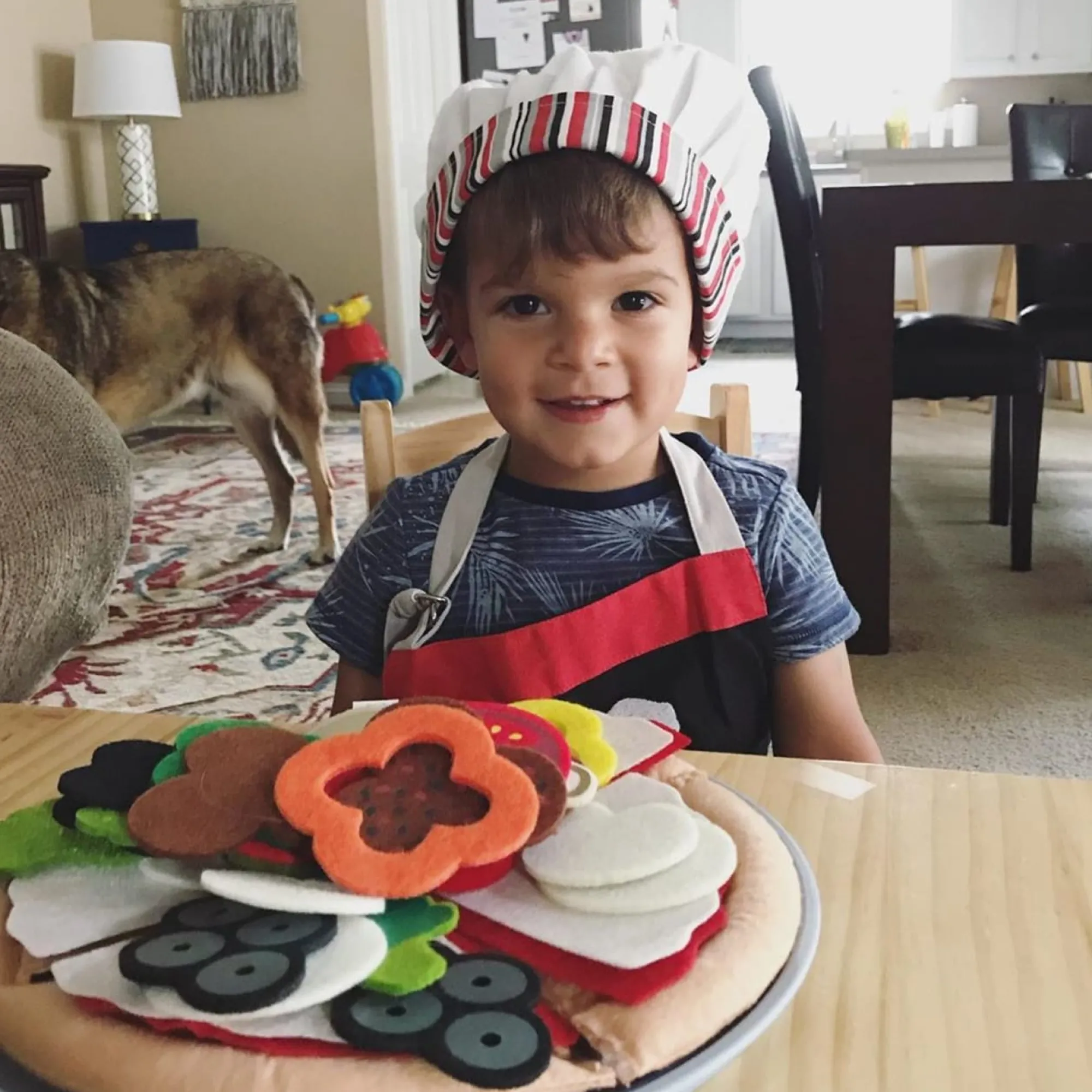 Felt Play Food - Pizza Set>Melissa & Doug