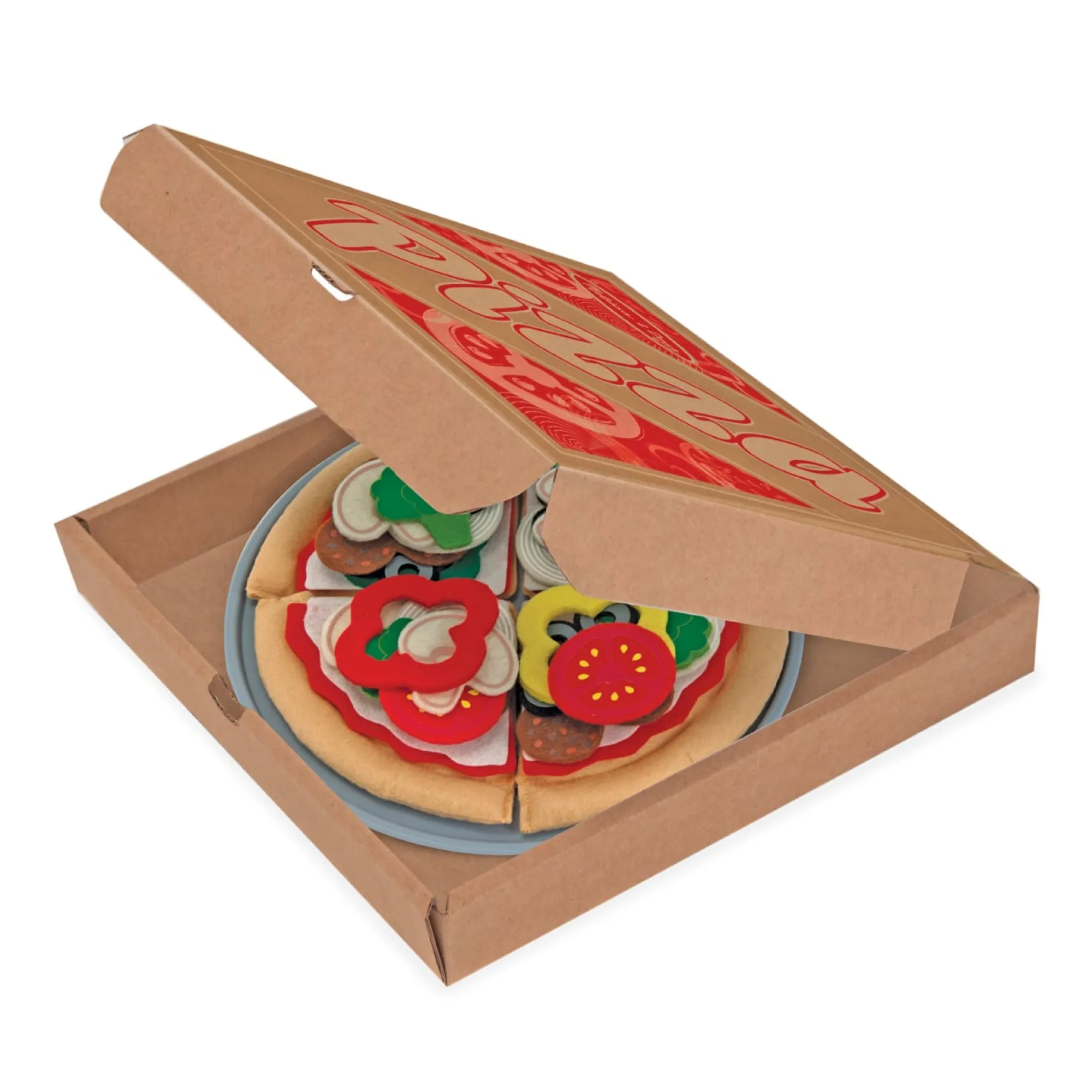 Felt Play Food - Pizza Set>Melissa & Doug