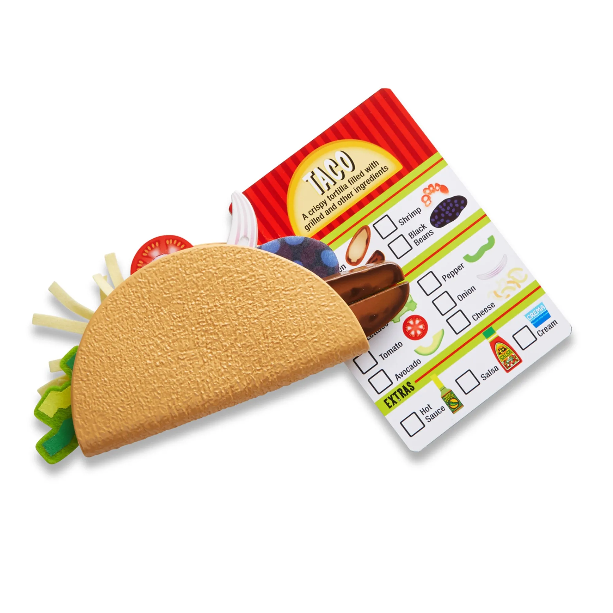 Fill & Fold Taco & Tortilla Set>Melissa & Doug Outlet
