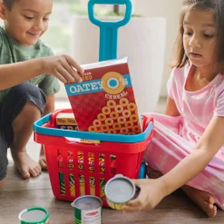 Fill & Roll Grocery Basket Play Set><noscript><img width=