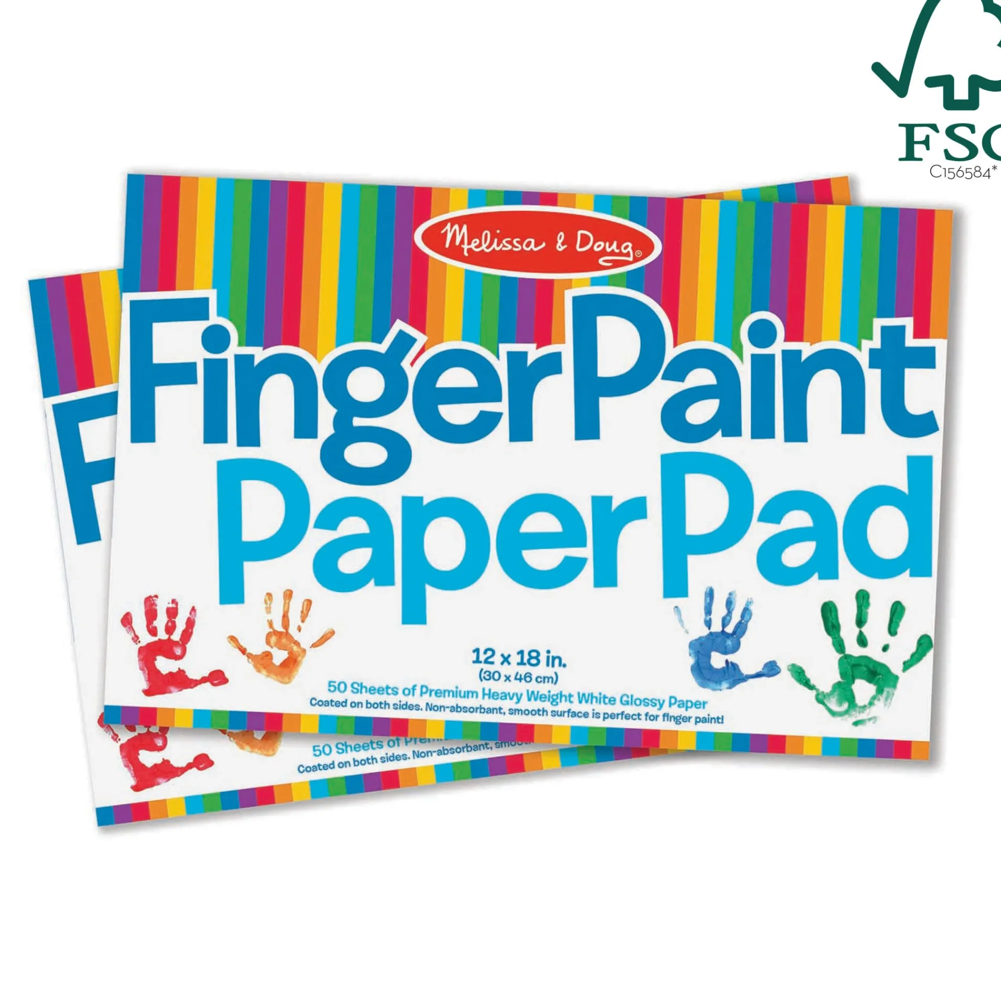 Finger Paint Paper Pad 2-Pack>Melissa & Doug Discount