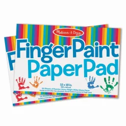 Finger Paint Paper Pad 2-Pack>Melissa & Doug Discount