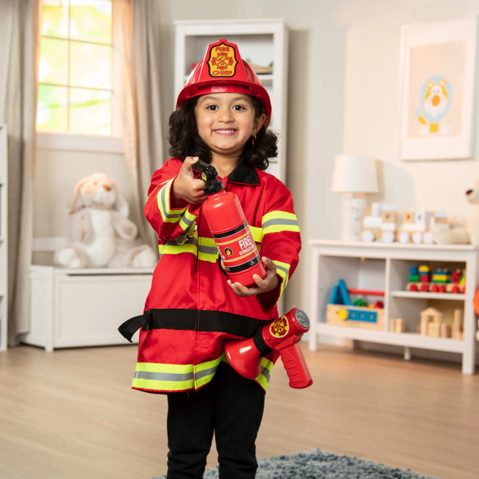 Fire Chief Role Play Costume Set>Melissa & Doug Outlet