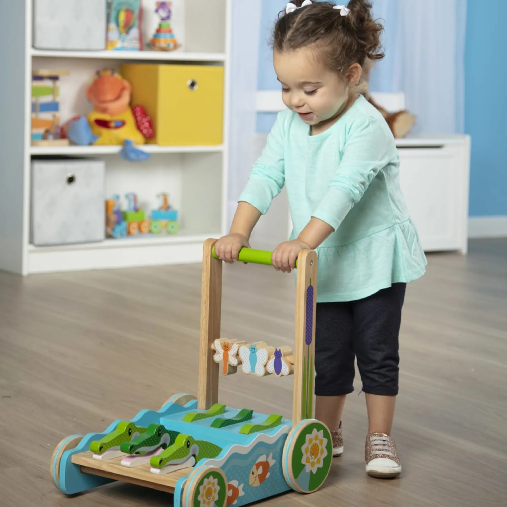 First Play Chomp & Clack Alligator Push Toy>Melissa & Doug Best