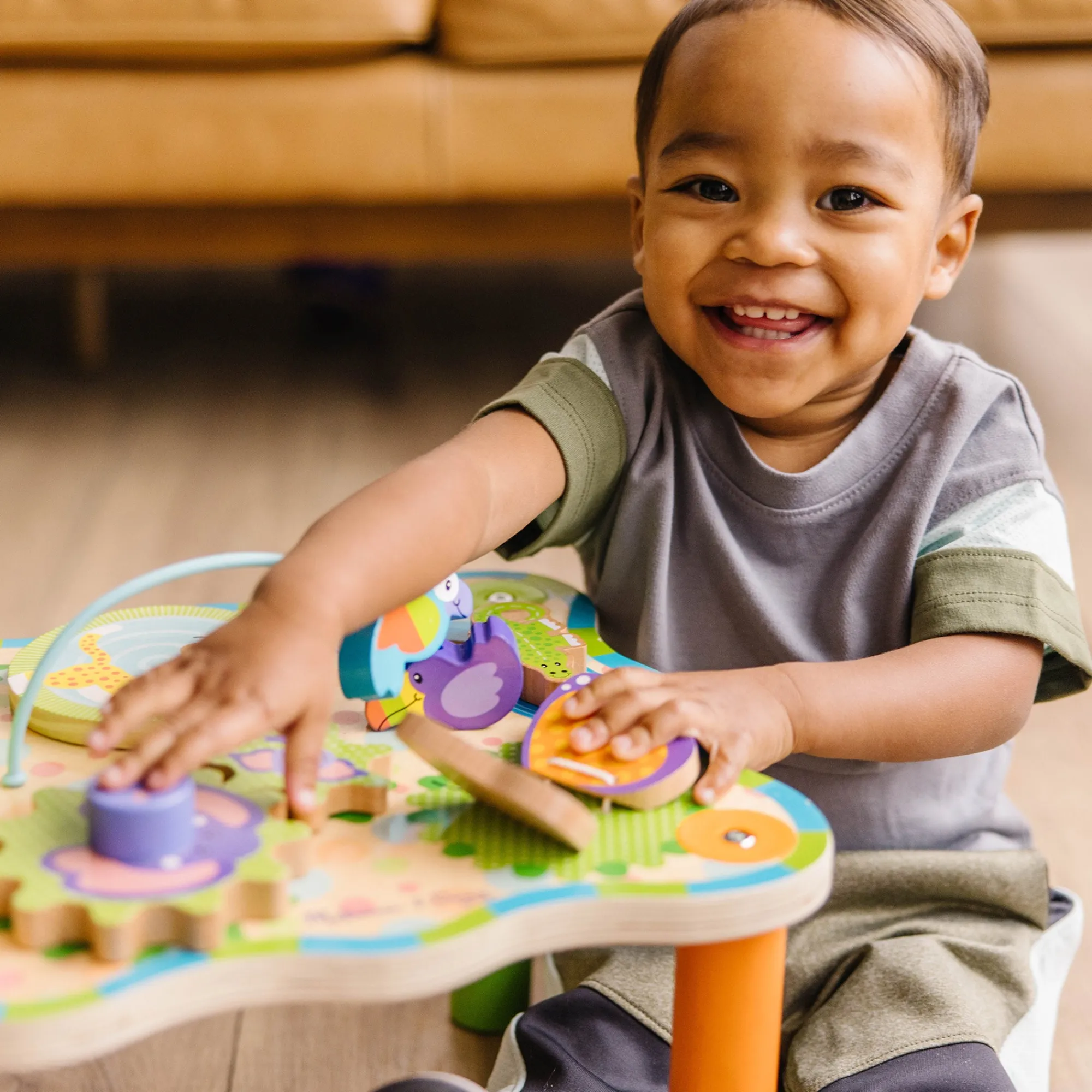 First Play Jungle Activity Table>Melissa & Doug Outlet