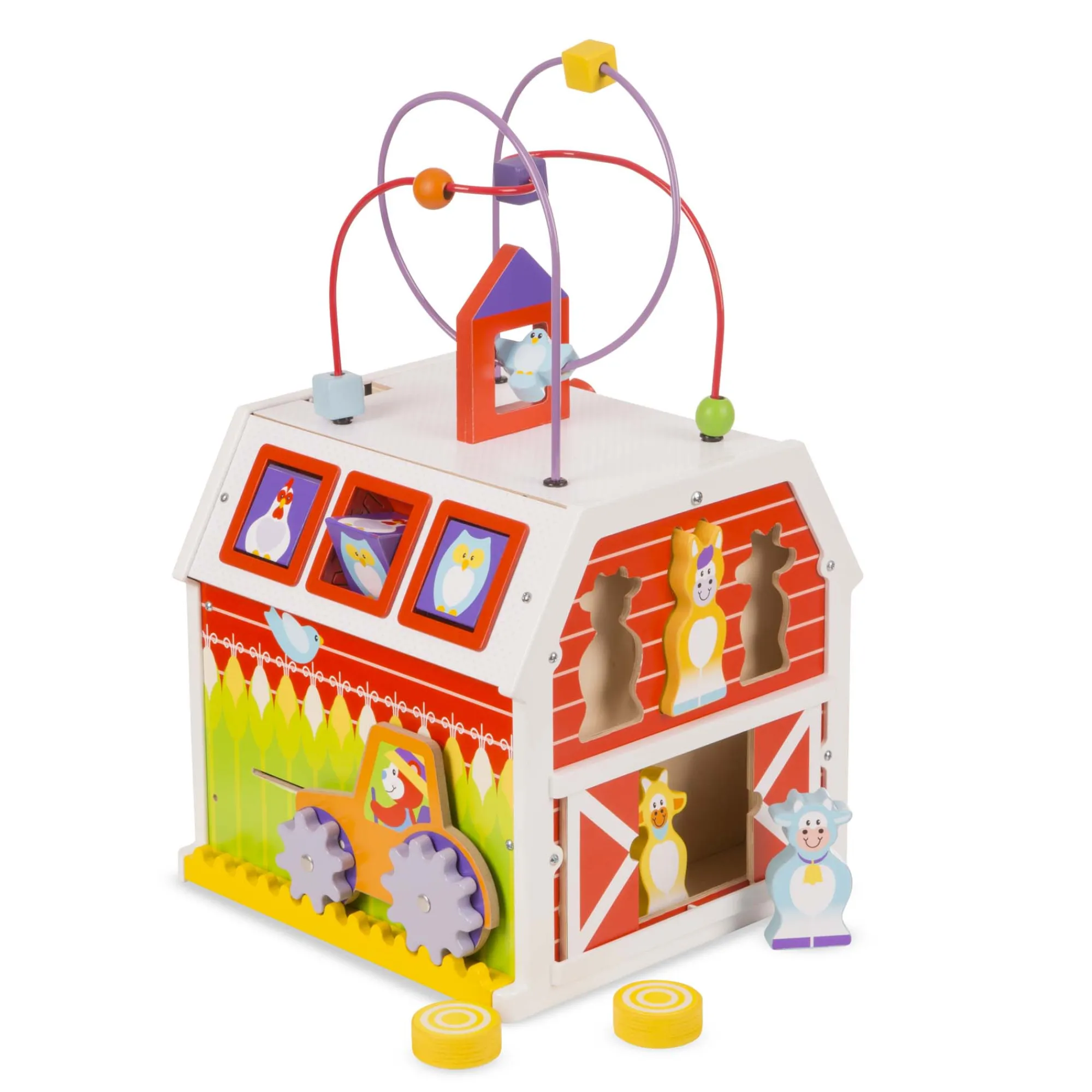 First Play Slide, Sort & Roll Activity Barn>Melissa & Doug