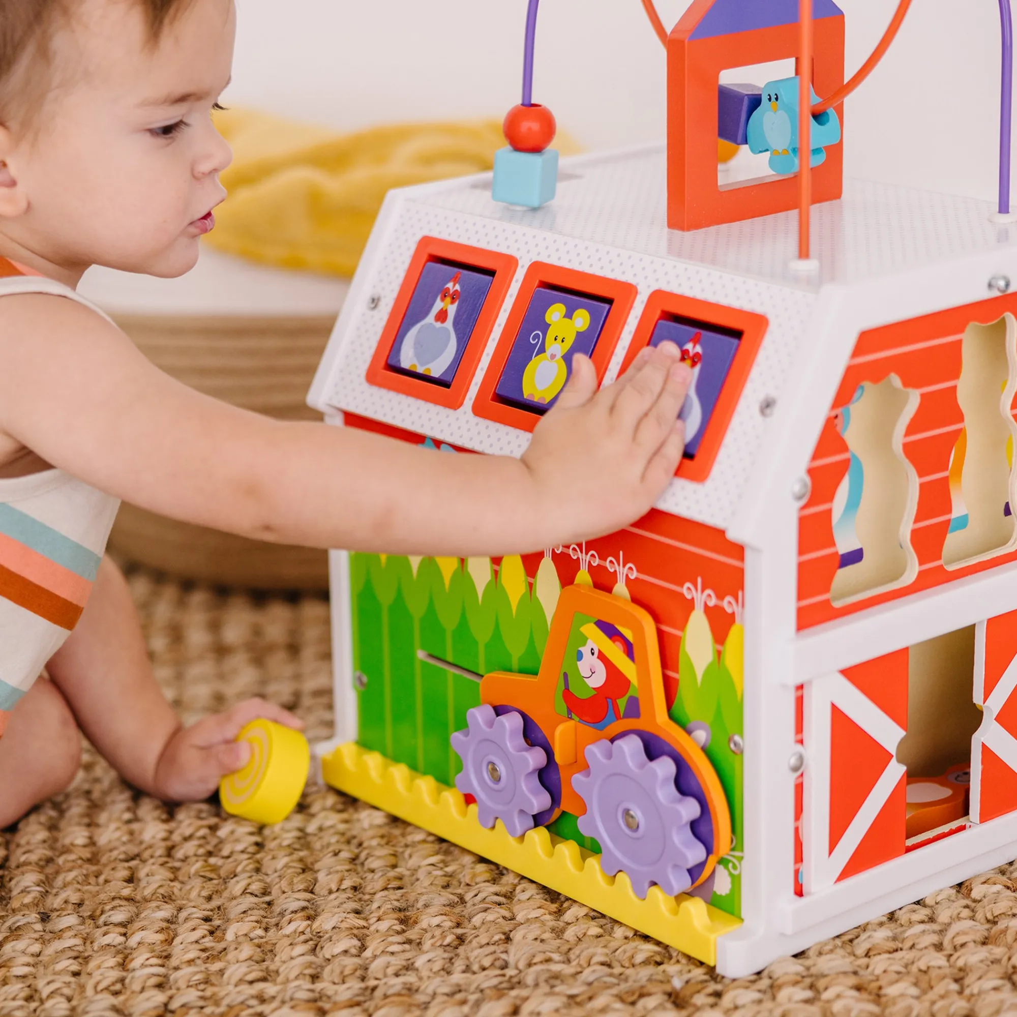 First Play Slide, Sort & Roll Activity Barn>Melissa & Doug