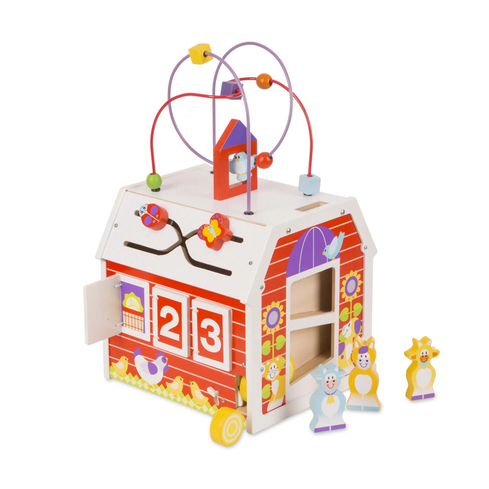 First Play Slide, Sort & Roll Activity Barn>Melissa & Doug