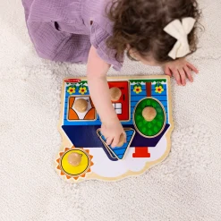 First Shapes Jumbo Peg Puzzle - 5 Pieces><noscript><img width=
