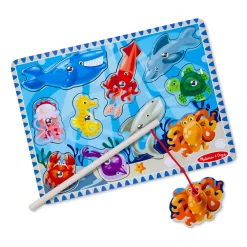 Fishing Magnetic Puzzle Game - 10 Pieces>Melissa & Doug Best